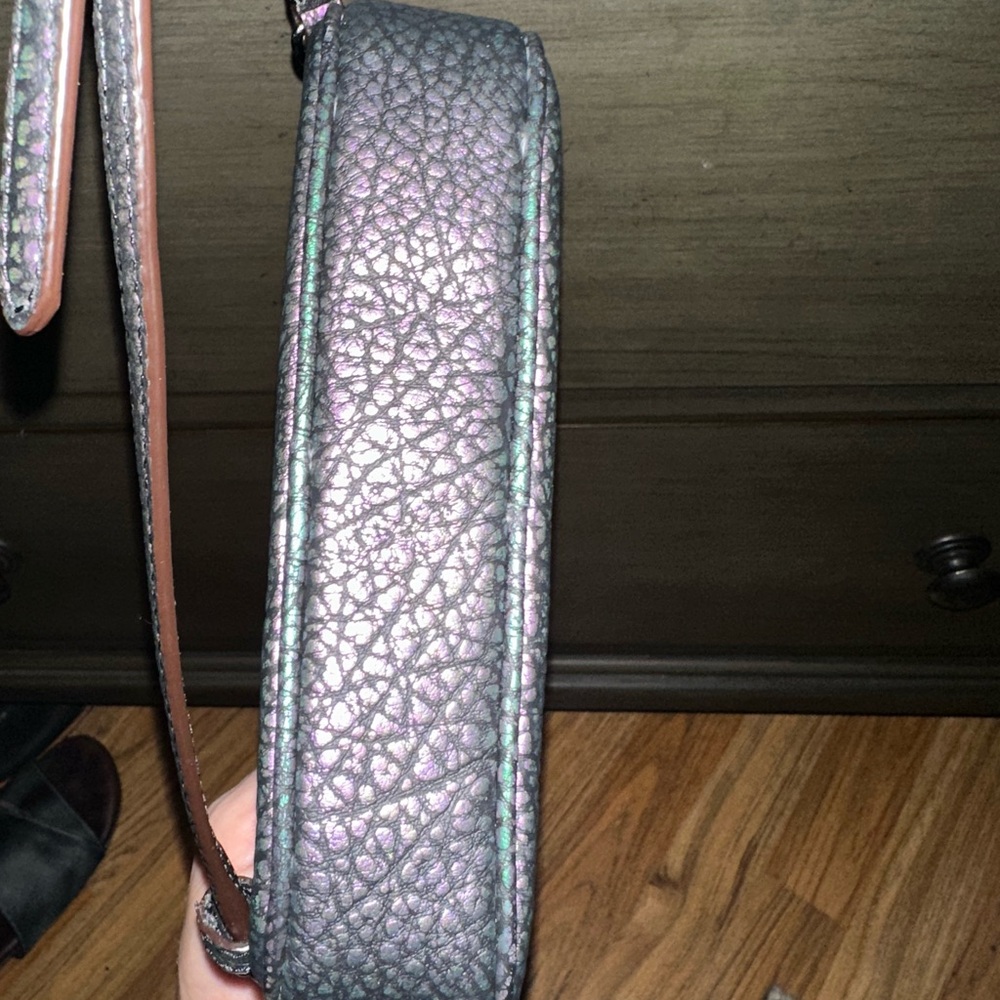 Coach Purple Iridescent oil slick metallic hologram Crossbody Bag - Picture 13 of 14